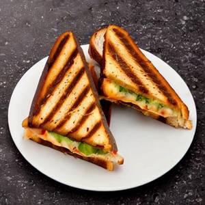 Open Grilled Cheese Sandwich