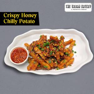 Crispy Chilly Honey Potatoes
