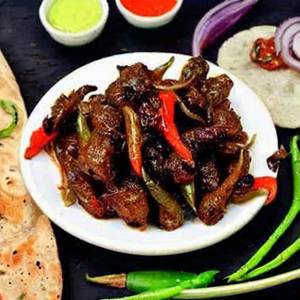 Mutton Pepper Onion Fry