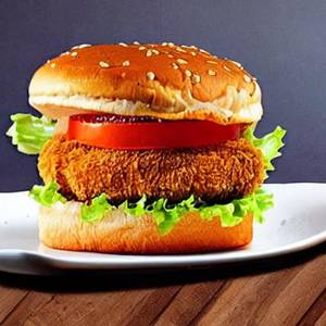 Chicken Nuggets Burger