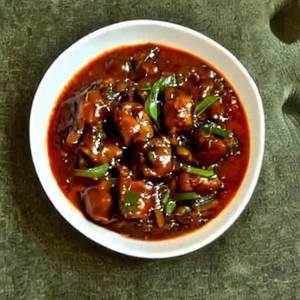 Mushroom Manchurian (Gravy)