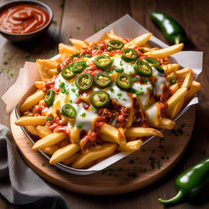 Cheesy Pizza Fries