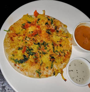 Masala Uttapam Butter (12 Inch)