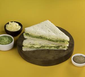 Butter Chutney Sandwich [Pure Butter]