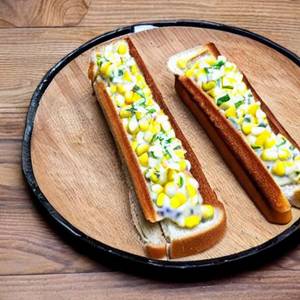 Mint Corn Mayo Toast