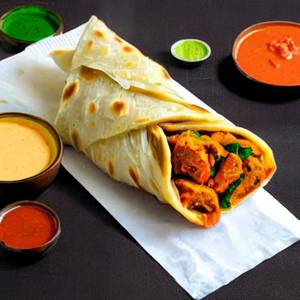 Veg Parotta Roll