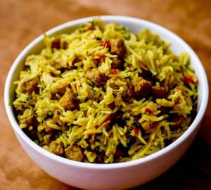Soya Chaap Biryani