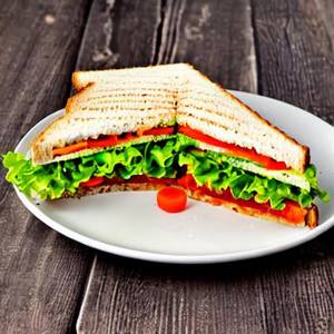 Veg Club Sandwich