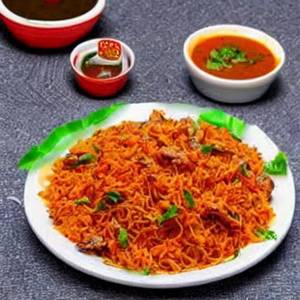 Schezwan Pork Rice