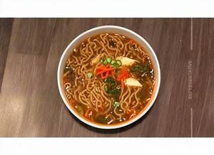 Korean Soupy Ramen Veg