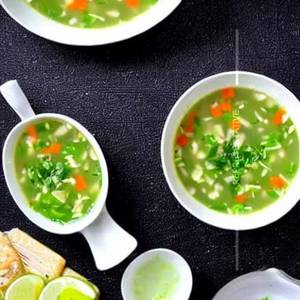 Peppery Lemon Coriander Soup