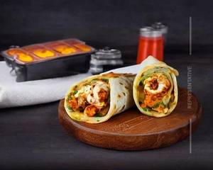 Chicken Tikka Egg Cheese Roll