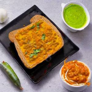 Veg Masala Cheese Toast
