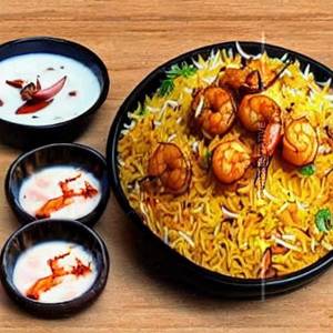 Prawns Biryani