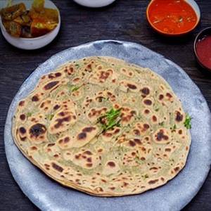 Methi Onion Paratha