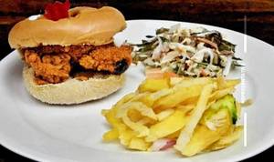 Crispy Chicken Bagel