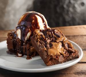 Brownie Vanilla Ice Cream 
