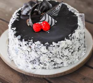 Chocolate white forest cake