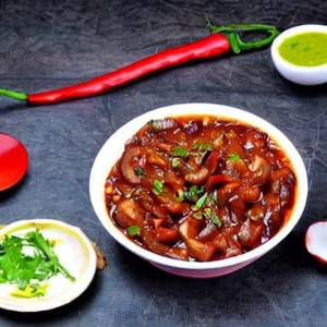 Mushroom Chilli (Full)