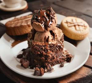 Chocolate Brownie Ice Cream