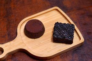Choco Lava + Chocolate Brownie