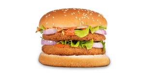 Double Veg Burger