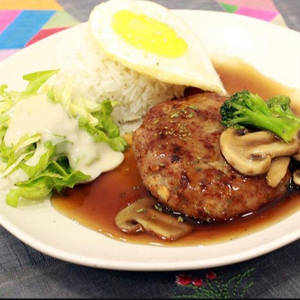 Cheese Hamburger Steak