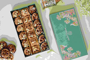 Fressco Blue Baklawa Assorted Box(sdf)(400grm)