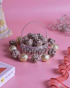 Choco Nutty Chana Laddu