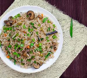 Veg Mushroom Fried Rice
