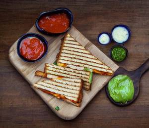 Jain Veg Cheese Grill Sandwich