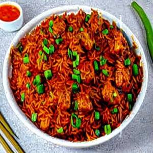 S.k. Special Veg Combination Manchurian Rice
