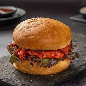 Chicken Strip Burger
