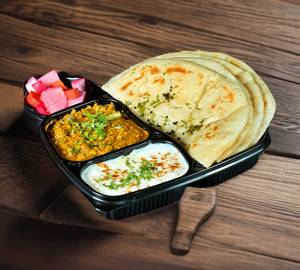 Chicken Keema Kulcha Meal