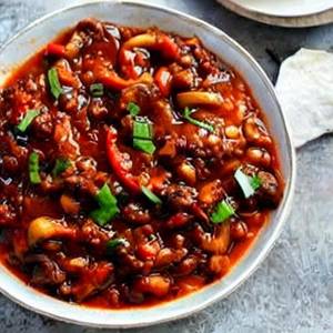 Mushroom Chilli