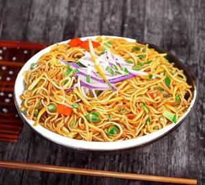 Double Egg Manchuria Noodles