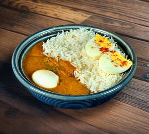 Egg Curry Rice Combo