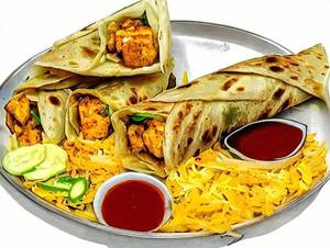 Tava Paneer Roll