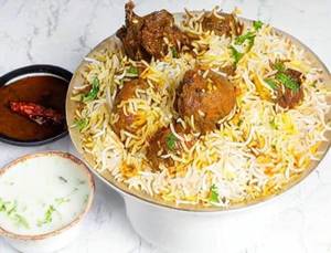 Double Gosh Mutton  Biryani