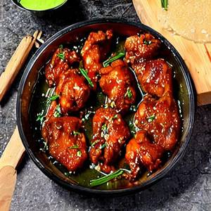 Hot Garlic Chicken Wet