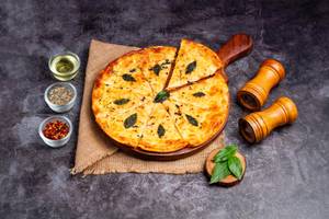 Cheese And Basil Margherita Pizza
