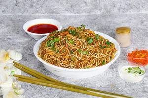 Egg Manchurian Noodles