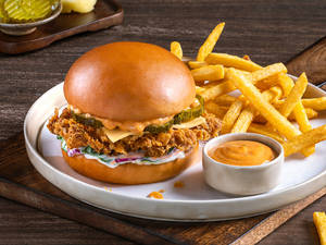 The Og Fried Chicken Burger
