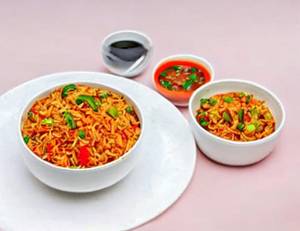 Veg Schezwan Fried Rice 