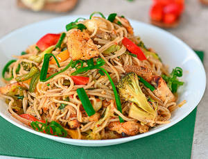 Veg Singapore Noodles
