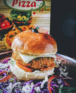 Veg Cheese Burger