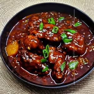 Chicken In Black Bean Sauce [Dry]