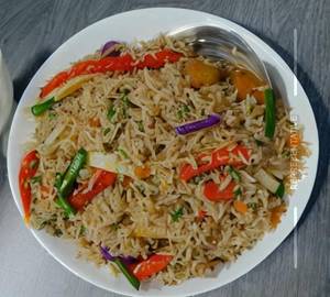 Veg Rice & Chowmein Mix