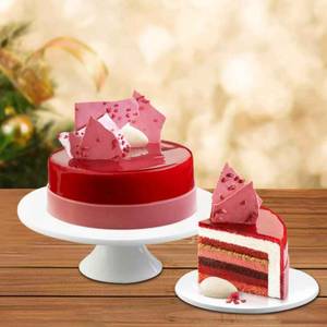 Ruby Velvet Gateau – Cake made with 4th type of Chocolate