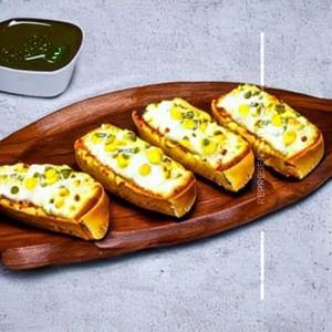 Corn Paneer Cheese Garlic Bread